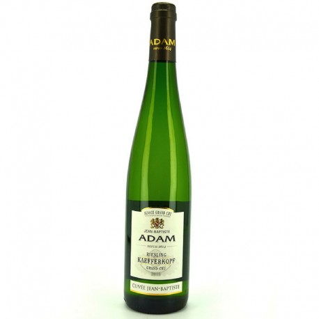 ADAM Alsace Grand Cru Riesling Kaefferkopf Cuvee 2014 baltasis vynas, Prancūzija